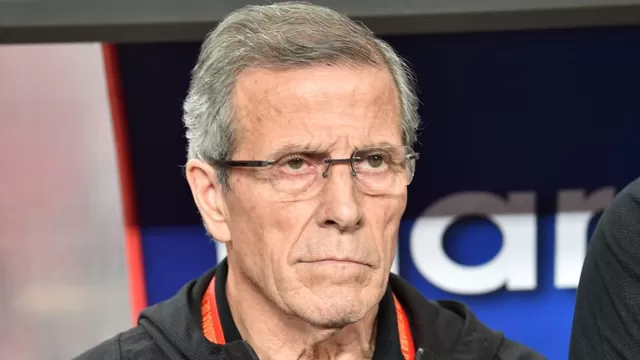 Óscar Tabárez, entrenador uruguayo de 73 años. | Foto: AFP