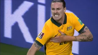 Emiratos Árabes Unidos vs. Australia: Jackson Irvine anotó el 1-0 para los 'Socceroos'