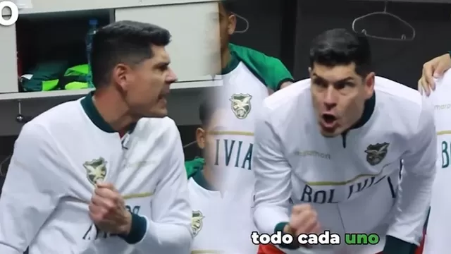 Se reveló la emotiva arenga que dio Carlos Lampe para victoria y clasificación de Bolivia al repechaje / Captura / OLE