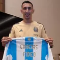 La emotiva despedida a Ángel Di María antes de la final de la Copa América