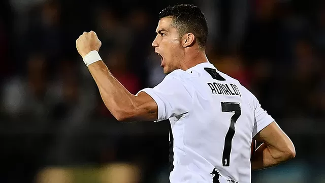 Cristiano Ronaldo salvó con un doblete a la Juventus de una caída ante Empoli