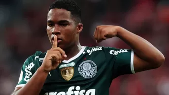 Endrick dejó al Palmeiras a un paso del título del Brasileirao