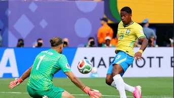 Endrick se refirió al insólito gol que falló en el Brasil vs Noruega: "Hablé con Dios.."