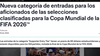 Nuevas indicaciones para aquellos que quieran asistir al evento de fútbol más grande del mundo. | AD