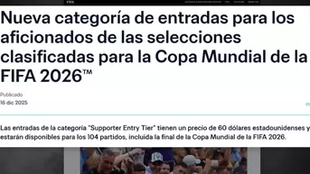 Nuevas indicaciones para aquellos que quieran asistir al evento de fútbol más grande del mundo. | AD