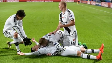 Legia Varsovia empat&amp;oacute; 3-3 con Real Madrid.