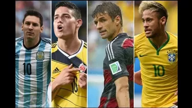 El equipo ideal de la fase de grupo de Brasil 2014 para América Deportes