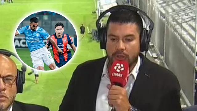 Erick Delgado soltó su crítica tras derrota de Sporting Cristal en Copa Libertadores / L1 MAX