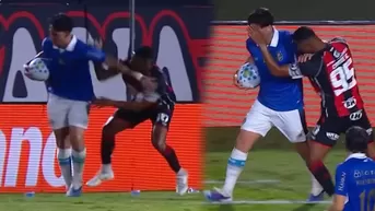 Erick Noriega fue agredido por jugador de Vitória y protagonizó tenso momento en el Brasileirao