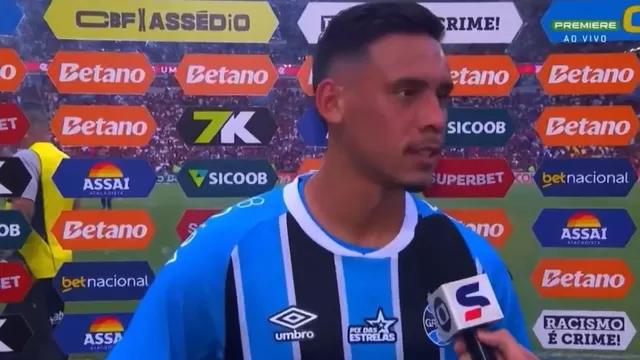 Erick Noriega declaró luego de ser figura en el partido entre Flamengo vs Gremio por el Brasileirao / Captura / Premiere