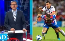 Erick Osores sobre Alianza Lima tras derrota en Brasil: "Es un equipo frágil" - Noticias de erick canales
