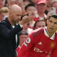 Erick Ten Hag pide que Cristiano Ronaldo no vuelva más