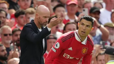 Erick Ten Hag pide que Cristiano Ronaldo no vuelva más