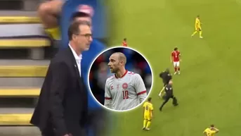 Eriksen se desplomó durante el amistoso de Dinamarca vs Ucrania