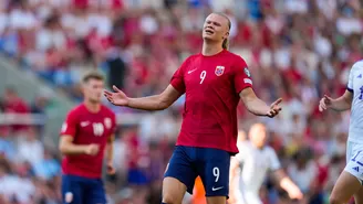 Con Haaland, Noruega cayó 2-1 ante Escocia por las Eliminatorias a la Euro 2024