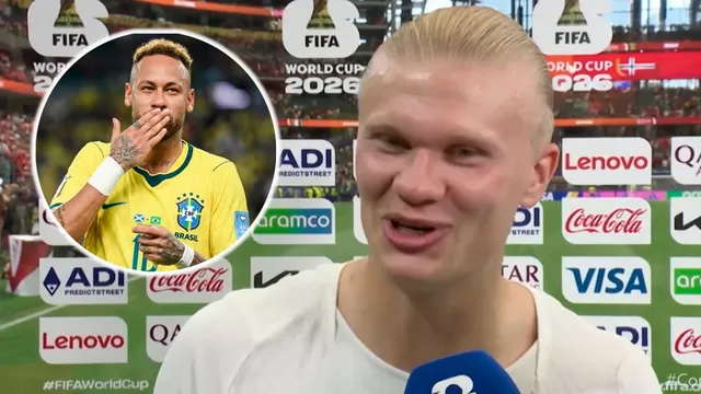 Erling Haaland habló de la selección de Brasil / Foto: Sport TV / Video: FIFA