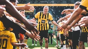 Erling Haaland se despidió con gol del Borussia Dortmund