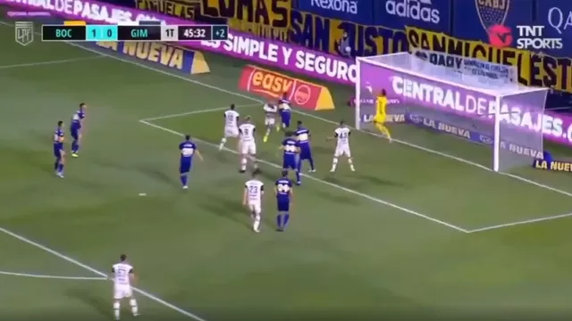 Error de Carlos Zambrano: Guiffrey marcó el 1-1 para Gimnasia ante Boca Juniors