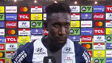 Eryc Castillo anotó un golazo en la victoria de Alianza Lima ante Iquique por Libertadores / Captura