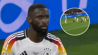 Escocia encontró el descuento ante Alemania tras blooper de Antonio Rudiger