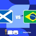 Escocia vs Brasil EN VIVO por el Mundial 2026: fecha y horario