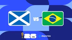 Escocia vs Brasil se enfrentarán en un vibrante partido por la segunda fecha del Mundial 2026 / Foto: AD