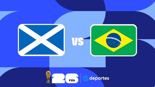 Escocia vs Brasil se enfrentarán en un vibrante partido por la segunda fecha del Mundial 2026 / Foto: AD