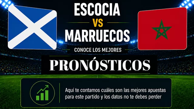 Conoce el pronóstico y las mejores cuotas del partido entre Escocia vs Marruecos por el Mundial 2026. | AD