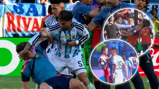 Conoce por qué razón Paredes perdió los papeles y agredió a Gavi y Eric García tras perder la final del Mundial 2026 / Fuente: América TV