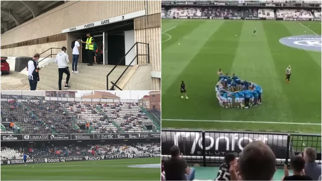 2650 seguidores del Castellón ingresaron al estadio de Castalia. | Video: Twitter