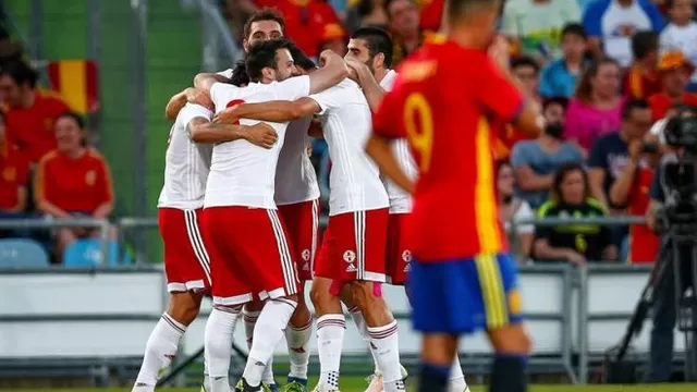 España decepcionó ante Georgia y deberá recuperarse rumbo a la Euro 2016