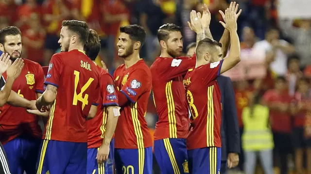España derrotó 3-0 a Albania y clasificó al Mundial de Rusia 2018