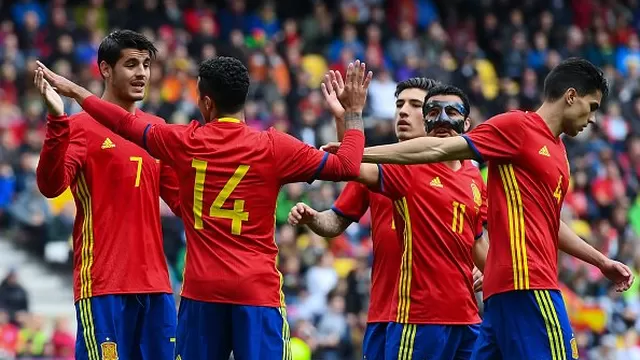 España goleó 6-1 a Corea del Sur en amistoso con miras a la Eurocopa