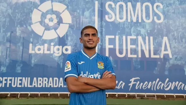 España: Jorge Luis García, futbolista de ascendencia peruana, fichó por el Fuenlabrada