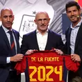 España: Luis de la Fuente fue presentado como nuevo DT de la Roja