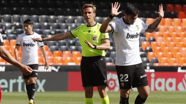Maxi Gómez, delantero uruguayo de 24 años. | Video: Espn