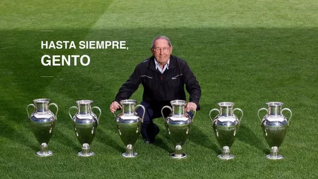 Murió Paco Gento, leyenda del Real Madrid y único ganador de seis Copas de Europa
