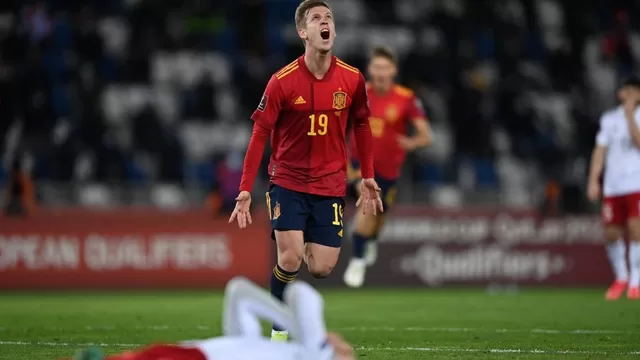 España remontó en el descuento y ganó 2-1 a Georgia por las Eliminatorias a Qatar 2022 