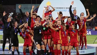 España venció 2-1 a México y se coronó campeón del Mundial Femenino Sub 17
