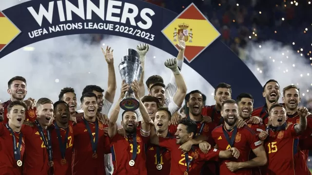 España campeón. | Foto: AFP/Video: Bein Sports
