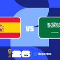 España vs Arabia Saudita por el Mundial 2026: Fecha y hora