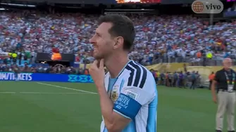 Lionel Messi sorprendió a todos al tener una inesperada reacción tras perder la final del Mundial 2026 ante España / Fuente: América TV