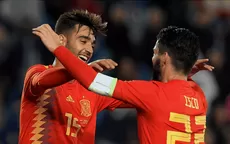 España venció angustiosamente por 1-0 a Bosnia y Herzegovina en amistoso FIFA - Noticias de bosnia