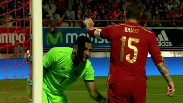 España vs. Costa Rica: Keylor Navas y una espectacular atajada a Ramos