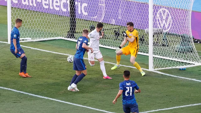 España vs. Eslovaquia: Ferran Torres marcó golazo de taco en goleada ibérica