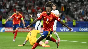 España vs. Inglaterra: Nico Williams marcó el 1-0 con un golazo para los ibéricos