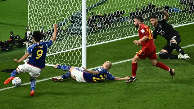 España vs. Japón: Salen a luz fotografías del polémico gol nipón que le dio la clasificación