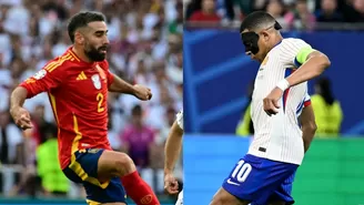 España y Francia se reencuentran en el cotejo por la semifinal de la Eurocopa / Foto: AFP / Video: América Deportes