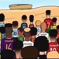 ¡Espectacular caricatura!: La llegada de las selecciones a Qatar 2022