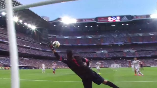 La espectaculares atajadas de Miguel Ángel Moyá a Bale y Benzema